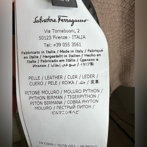 Salvatore Ferragamo Men’s Python Leather Jacket Beautiful Tan $6100 sz 56 - Picture 5 of 7